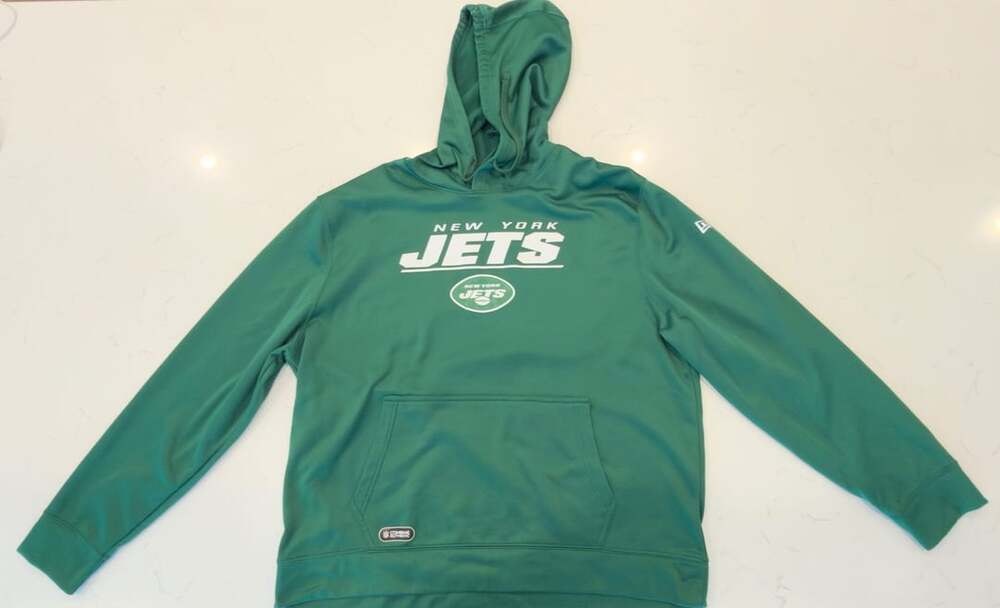 New Era NFL New York Jets Green Pullover Hoodie Sweatshirt XL